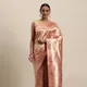 PEACH__Royal Rajgharana Sarees